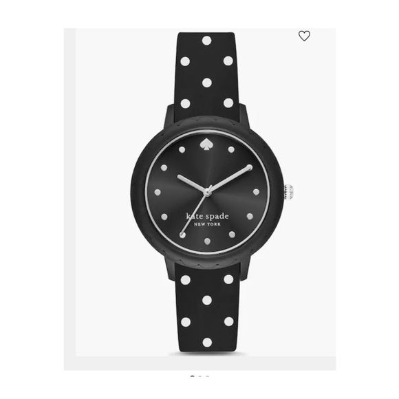 kate spade Accessories Kate Spade Morningside Black Dot Watch